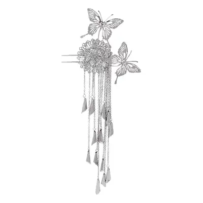 New Chinese Butterfly Hairpin Women's Metal Fork