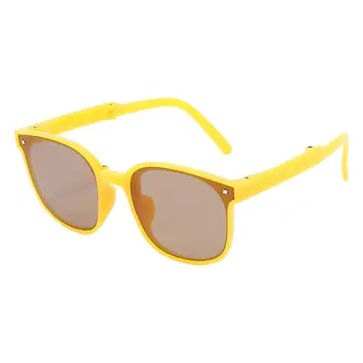 Kids White Anti-UV Foldable Sunglasses