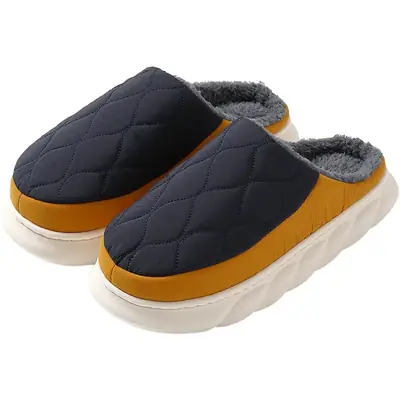 Winter Plush Slipper Women Large 3.5cm Thick