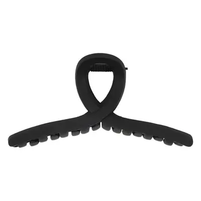 Matte Black Hairpin Clip for Girls with Retro Design
