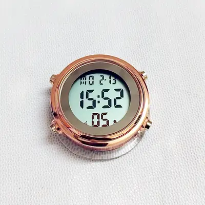 Portable Digital Alarm Clock with Blue Cover