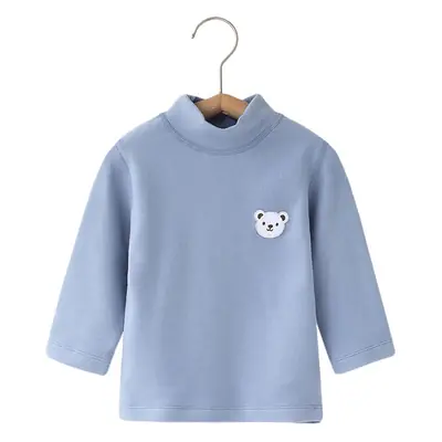 Baby Velvet T-Shirt Warm Winter Long Sleeve Top