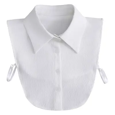 Women's White Houndstooth Collar Shirt Long Shirt Cross Border Manufacturer