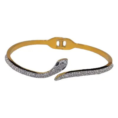 European & American Snake Shaped Titanium Steel Bracelet for Women