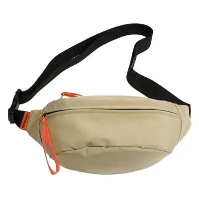 Men's Orange Crossbody Bag with Black Strap