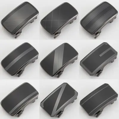 Women's 3.5CM Automatic Belt Buckle Pants