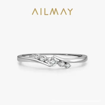 S925 Sterling Silver Ring with Micro Diamonds for Women