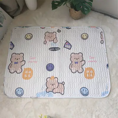 Anti-Slip Waterproof Mat Pink Pattern