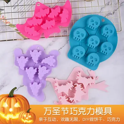 Factory Wholesale Silicone Halloween Mold Set