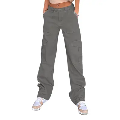 Women's Slim Fit Multi-Pocket Overalls Beige