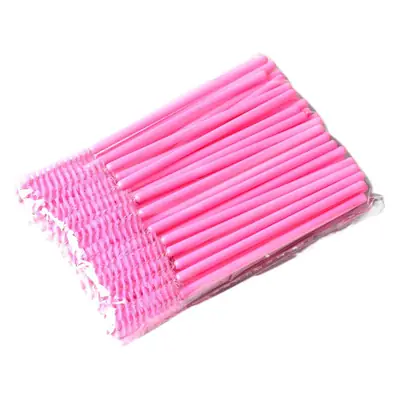 Disposable Hollow Rod Lip Brush Portable Makeup Brush