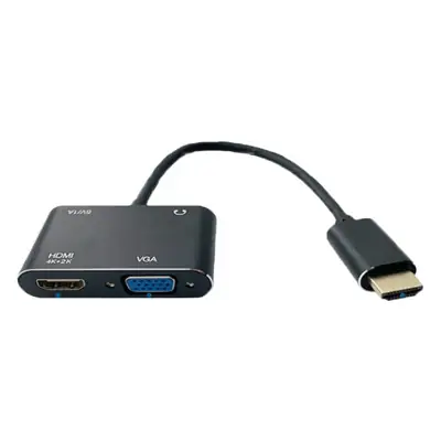 Hdtv+Vga 4K One In One with Audio & Power
