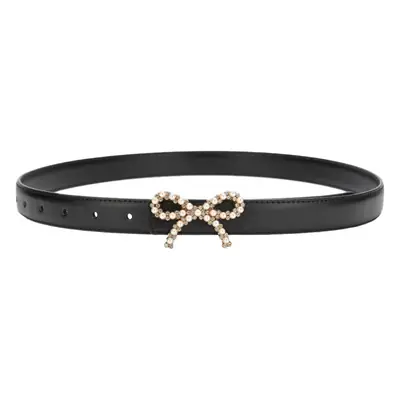 Green Pearl Buckle Belt for Women