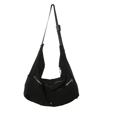 Black Japanese Style Shoulder Messenger Bag for Women