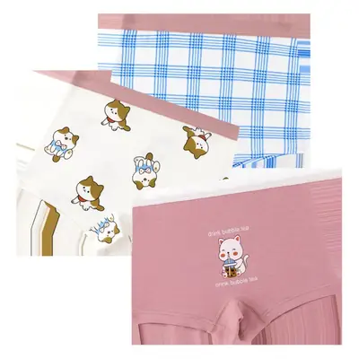 Pure Cotton Cartoon Kids Shorts 6 Pack