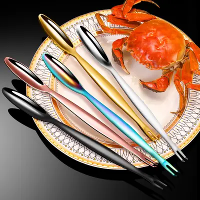 304 Stainless Steel Crab Needle Spoon 32g