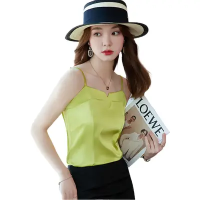 Elastic Slim Camisole Top for Women Summer 2026