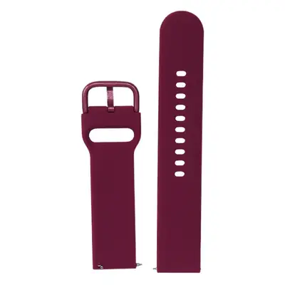 Yellow Silicone Smart Watch Strap for Samsung Watch4/5 & Huawei Gt3/4