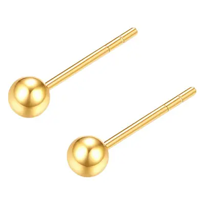 925 Sterling Silver Small Ball Earrings for Women