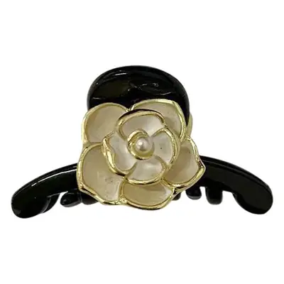 Camellia Flower Clip Pearl Hair Grip Women
