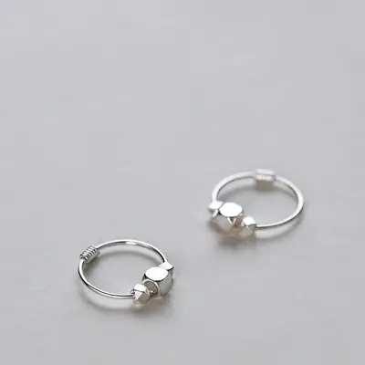 Silver Couple Earrings for Women 2022 Fashion
