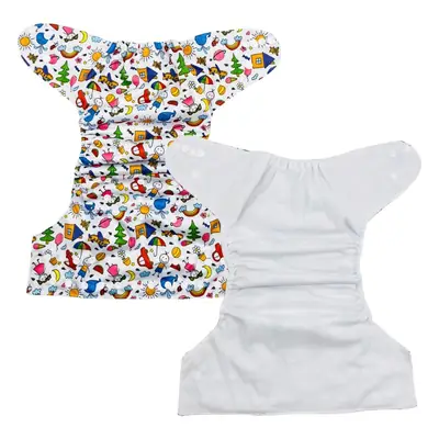 3-6Yr Waterproof Adjustable Diaper Cloth
