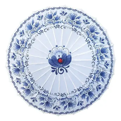 Blue and White Classical Ceiling Dance Hanfu Cheongsam
