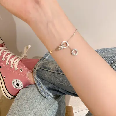 Geometric Bracelet for Women Light Luxury Cold Style