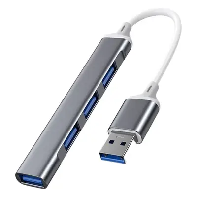 4-in-1 Aluminum Hub USB 3.0 2.0