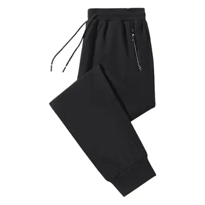Pure Cotton Casual Pants Men Large Spring Autumn Loose Straight Pants