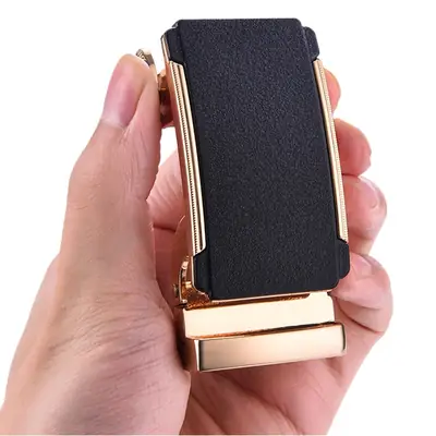 Men's Alloy Automatic Belt Buckle 3.5cm Clip