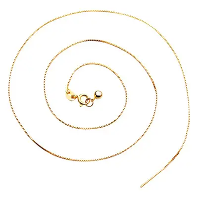 Sterling Silver S Chain Clavicle with Rose Gold Clasp