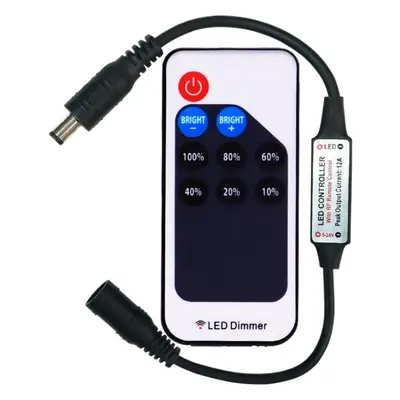 9 Key RF Wireless LED Dimmer Remote Control