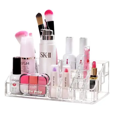 16-Compartment Acrylic Lipstick Storage Rack