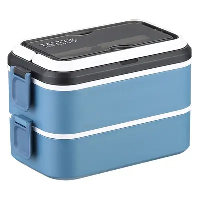 304 Stainless Steel Lunch Box Blue Portable Water Filled