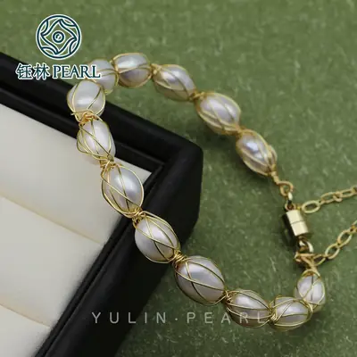 Retro Winding Pearl Bracelet for Girls
