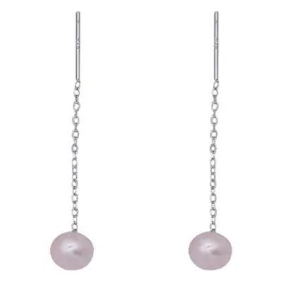 925 Silver Pearl Ear Hooks for Women