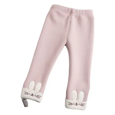 Girls Velvet Heart Leggings White 2025
