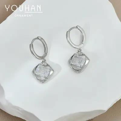 2023 New Style Elegant Silver Earrings for Women