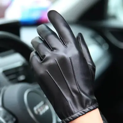 Warm Winter Cycling Gloves Men Women Black Flame Thickened