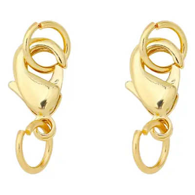 Gold Lobster Buckle Jewelry Accessory 5mm 10mm