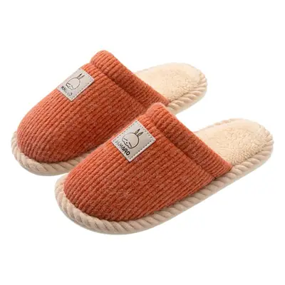 Women's Cotton Winter Slippers Non-Slip Warm