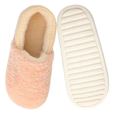 Pink Women's Winter Slipper with Plush Inner