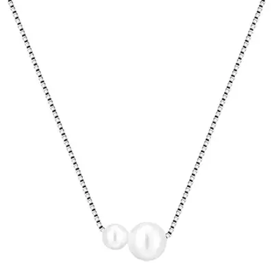 Imitation Pearl Necklace for Women Gold Chain
