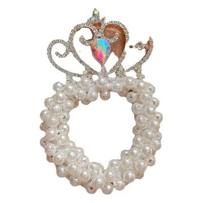Pearl Butterfly Hair Ring for Girls Women