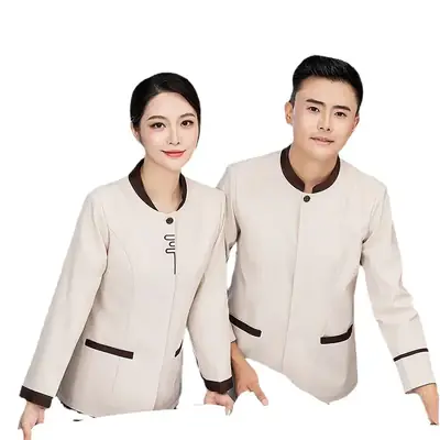Men & Women Long Sleeve Suit Spring Autumn Home Cleaning Workwear