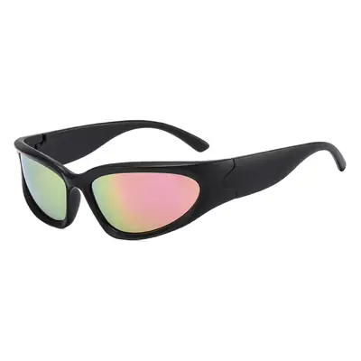 Men & Women Steampunk Sunglasses Black Gray