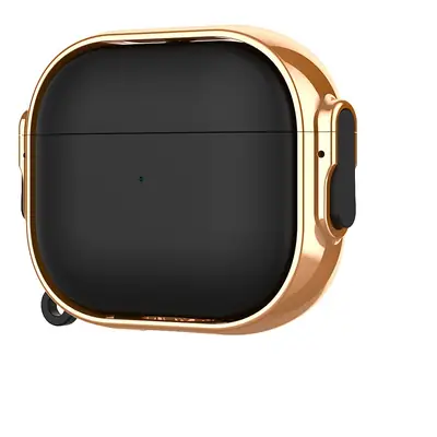 Apple Air Pods Pro2 Gold Protective Case with Keychain