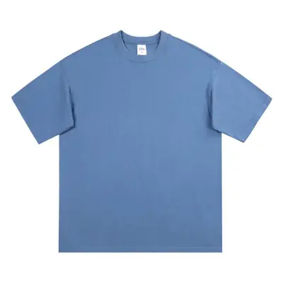 Men Pure Cotton Short Sleeve T-Shirt Solid Beige