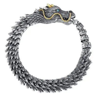 Thai Silver Dragon Bracelet High Jewelry Wholesale